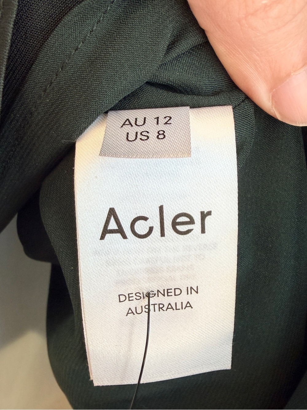 Acler Irwin Wrapped Puffed Sleeve Mini Dress - Picture 7 of 9